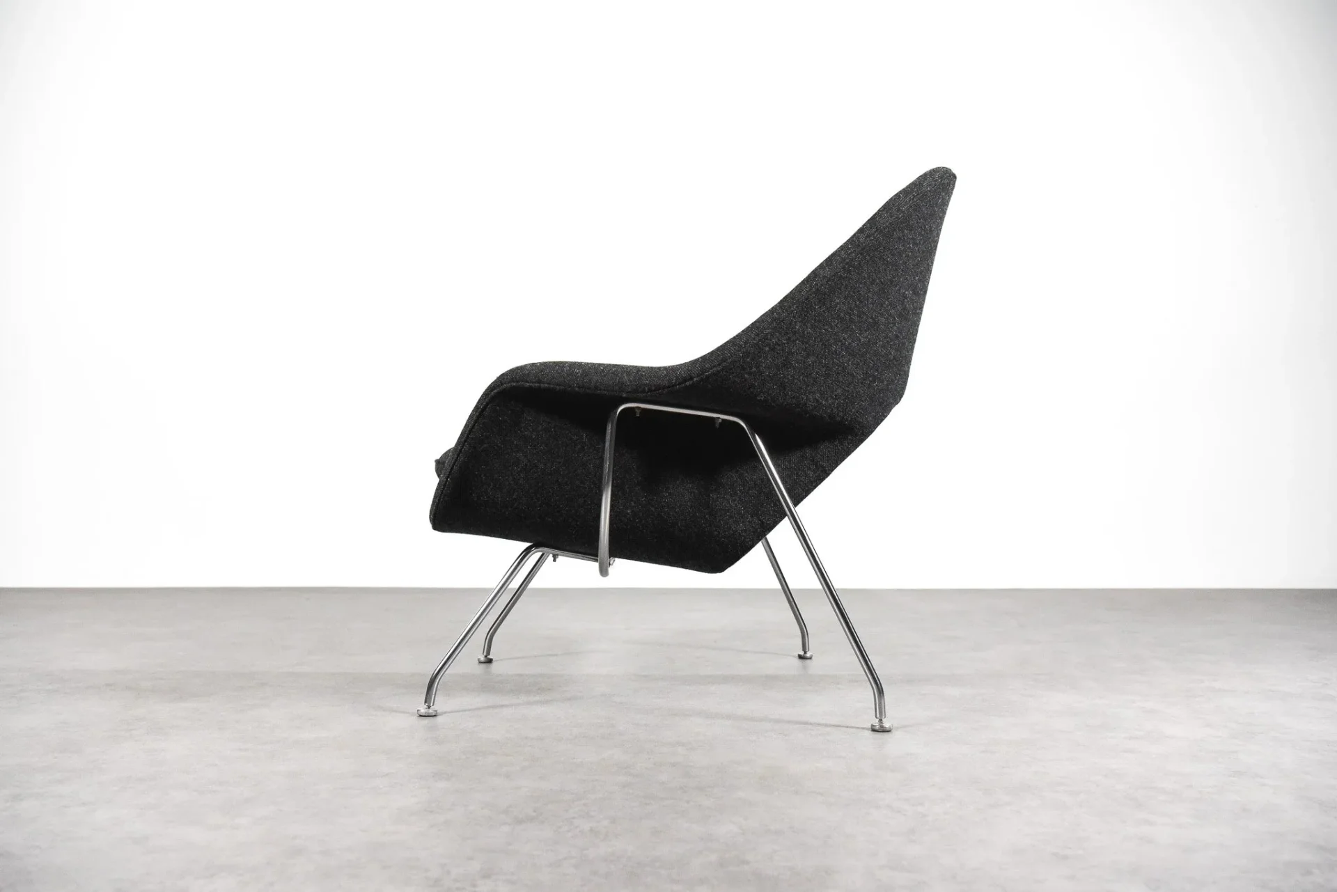 WOMB CHAIR OTTOMAN SET - Görsel 2