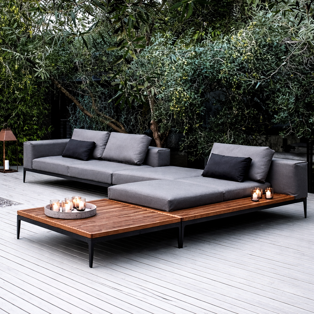 1 Seater Chaise Lounge